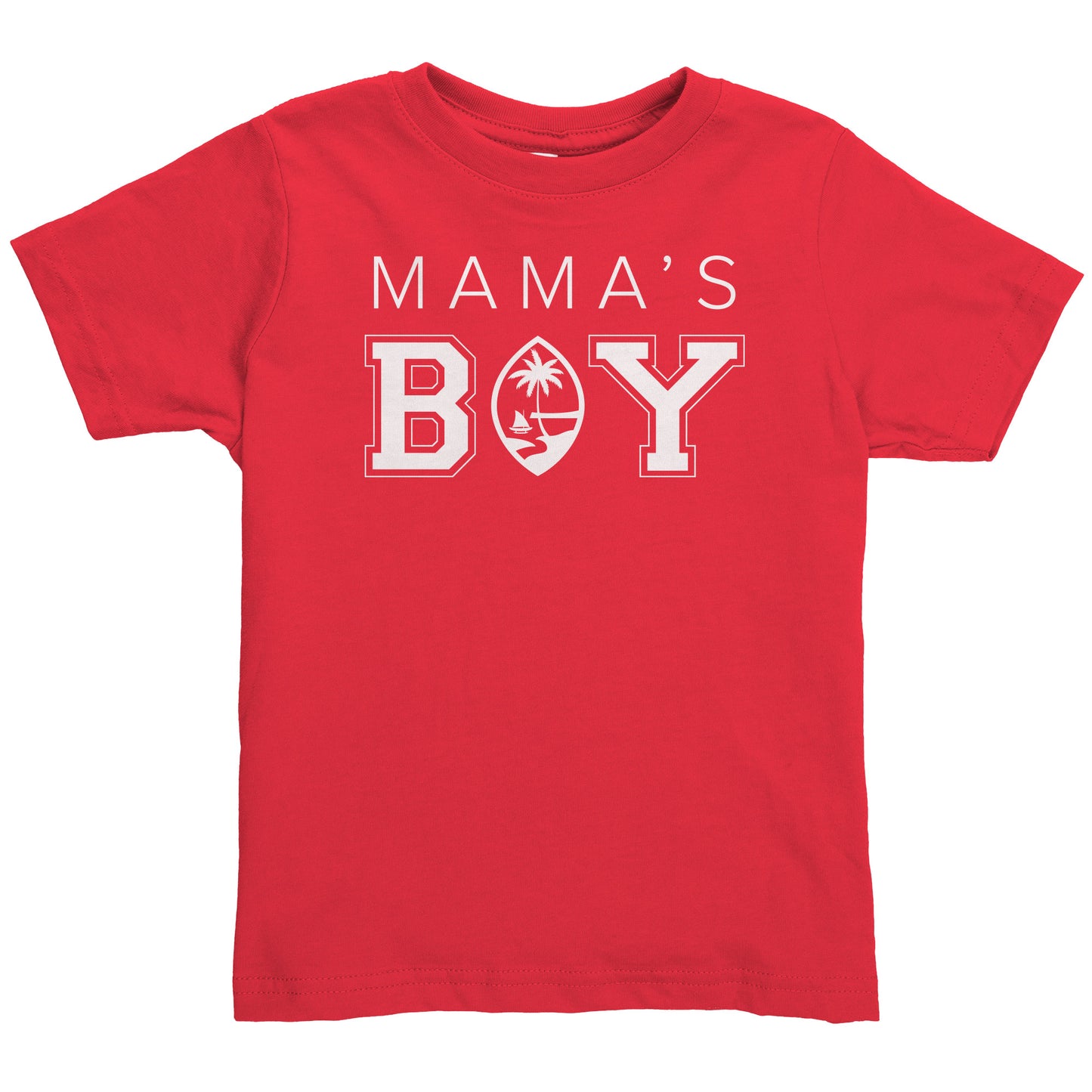 Guam Mama's Boy Toddler T-Shirt