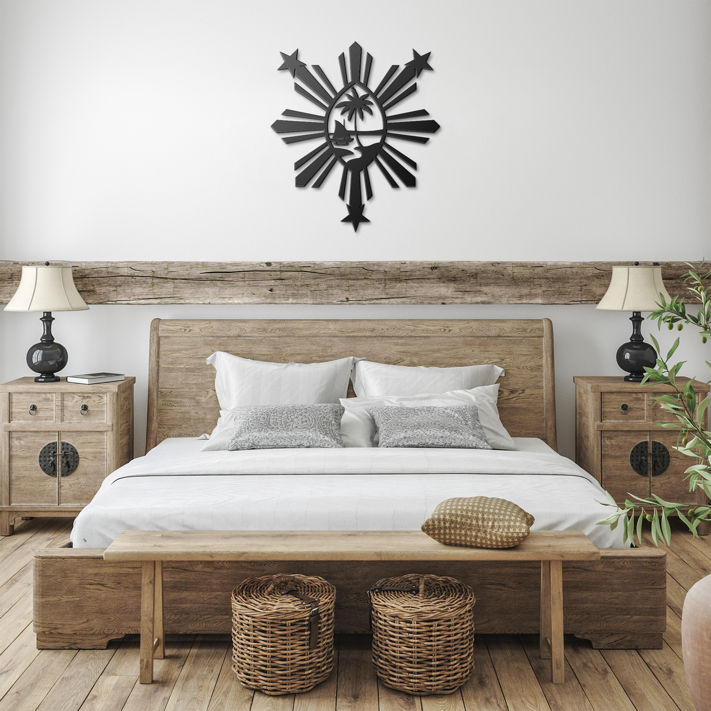 Guam Philippines Metal Wall Decor Sign