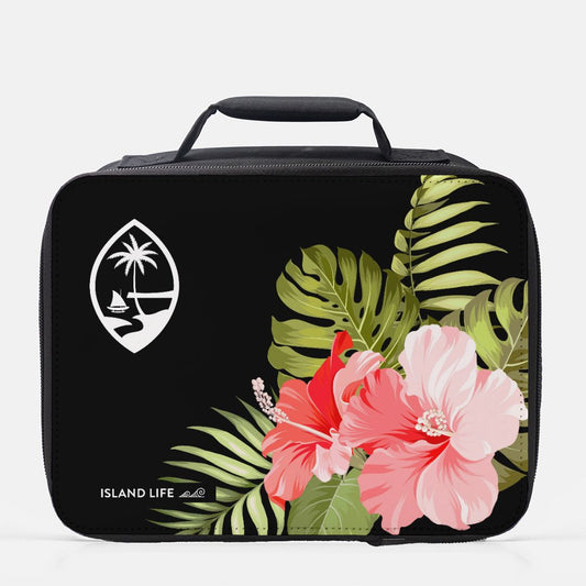 Guam Pink Hibiscus Lunch Box