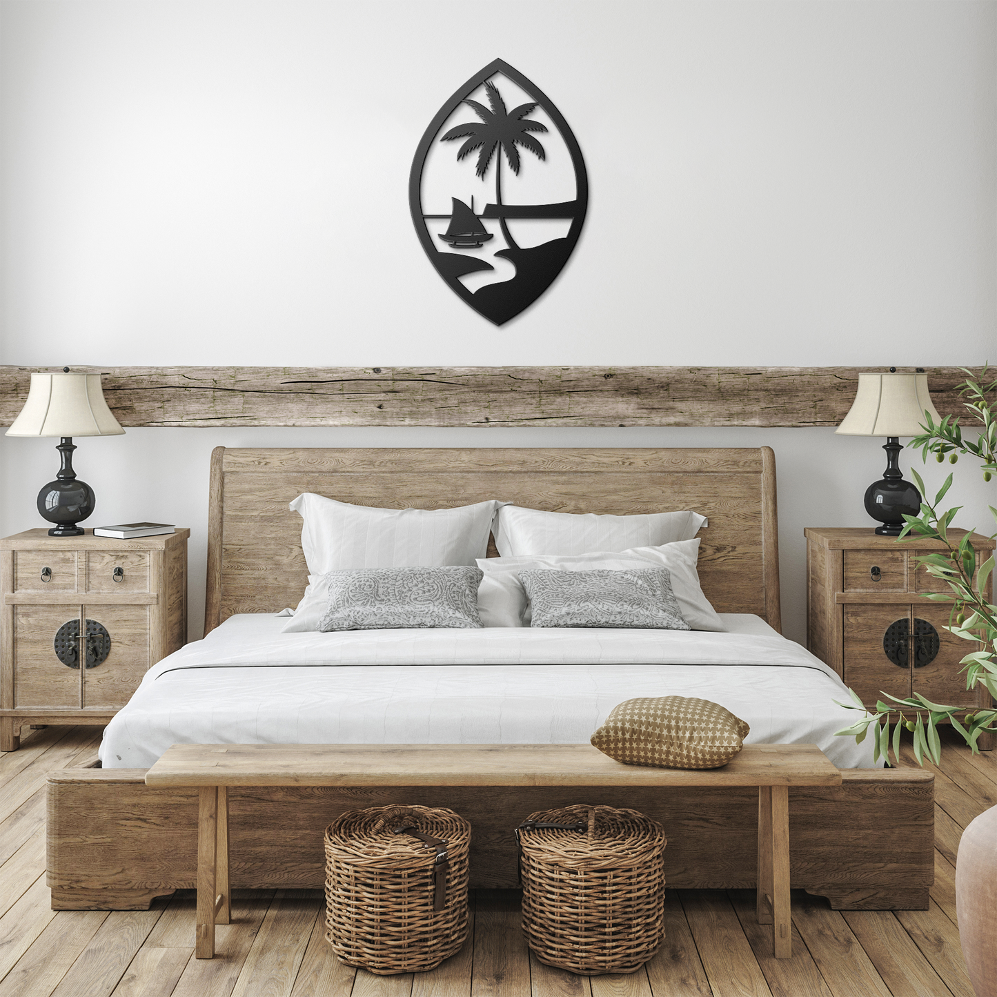Guam Seal Metal Wall Decor Sign