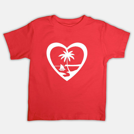 Heart Guam Toddler T-Shirt