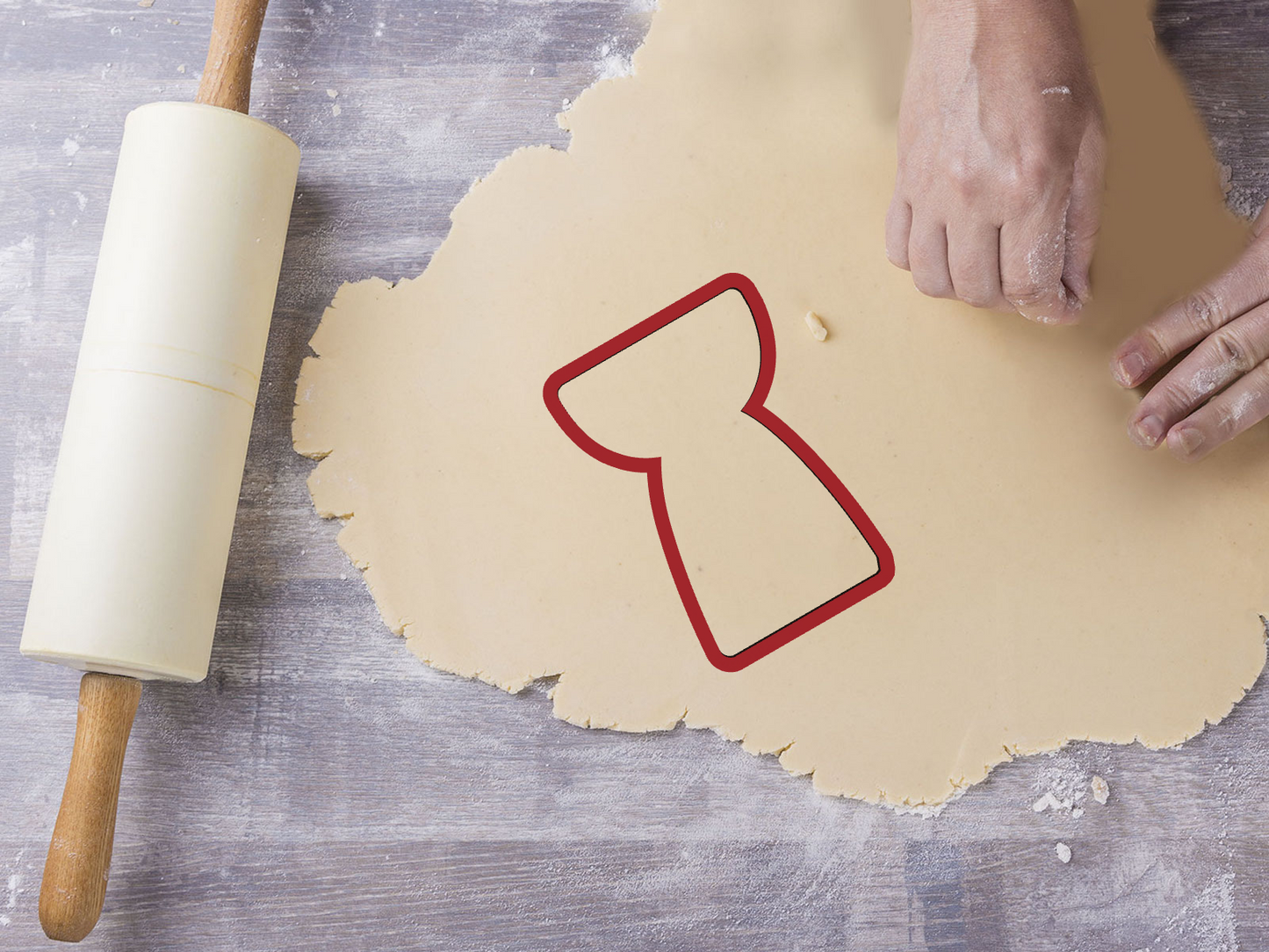 Saipan Latte Stone Set of 2 Cookie Cutters - Ready to Ship