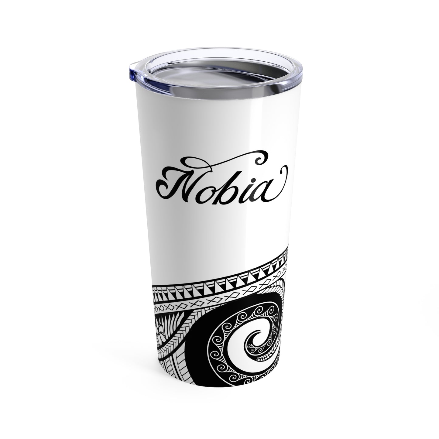 Nobiu Nobia Chamorro Bride Groom Guam Wedding Gift Set Black White Tumbler