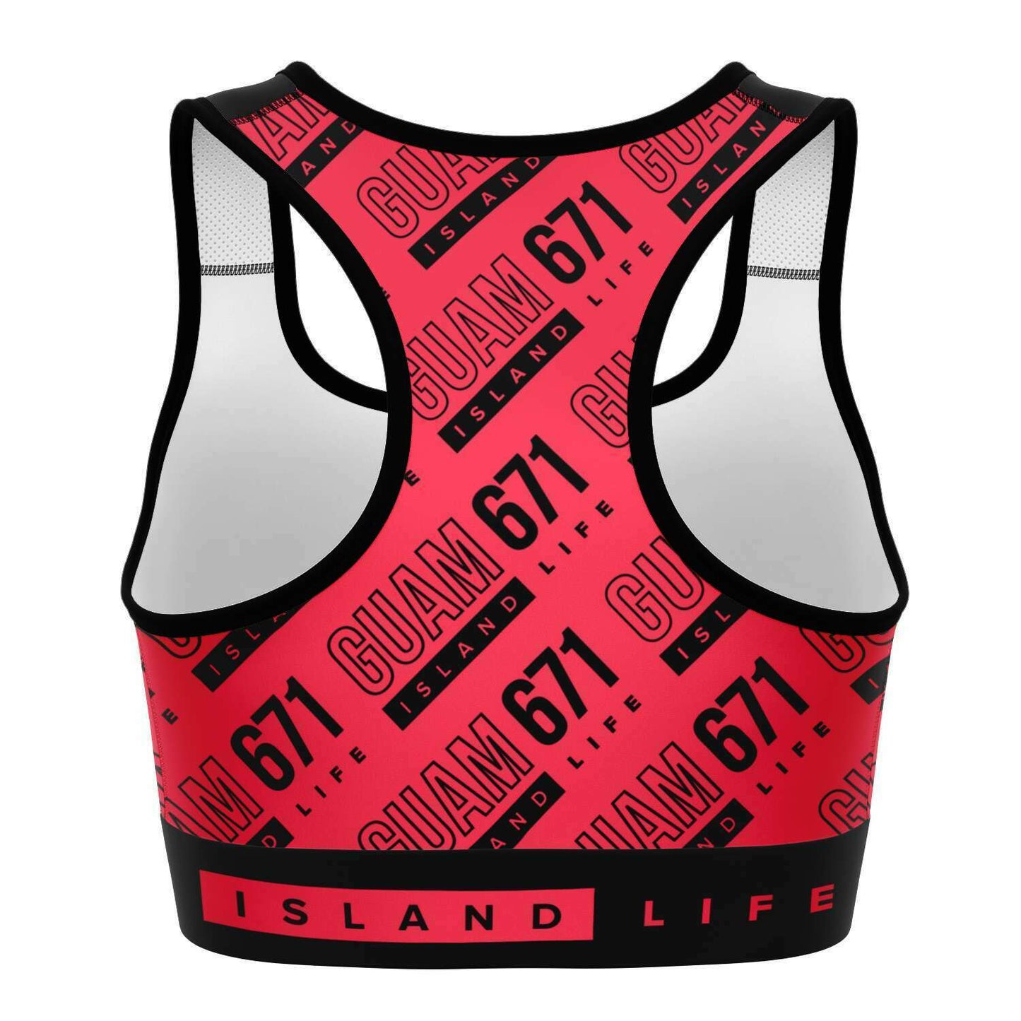 Guam 671 Pink Sports Bra