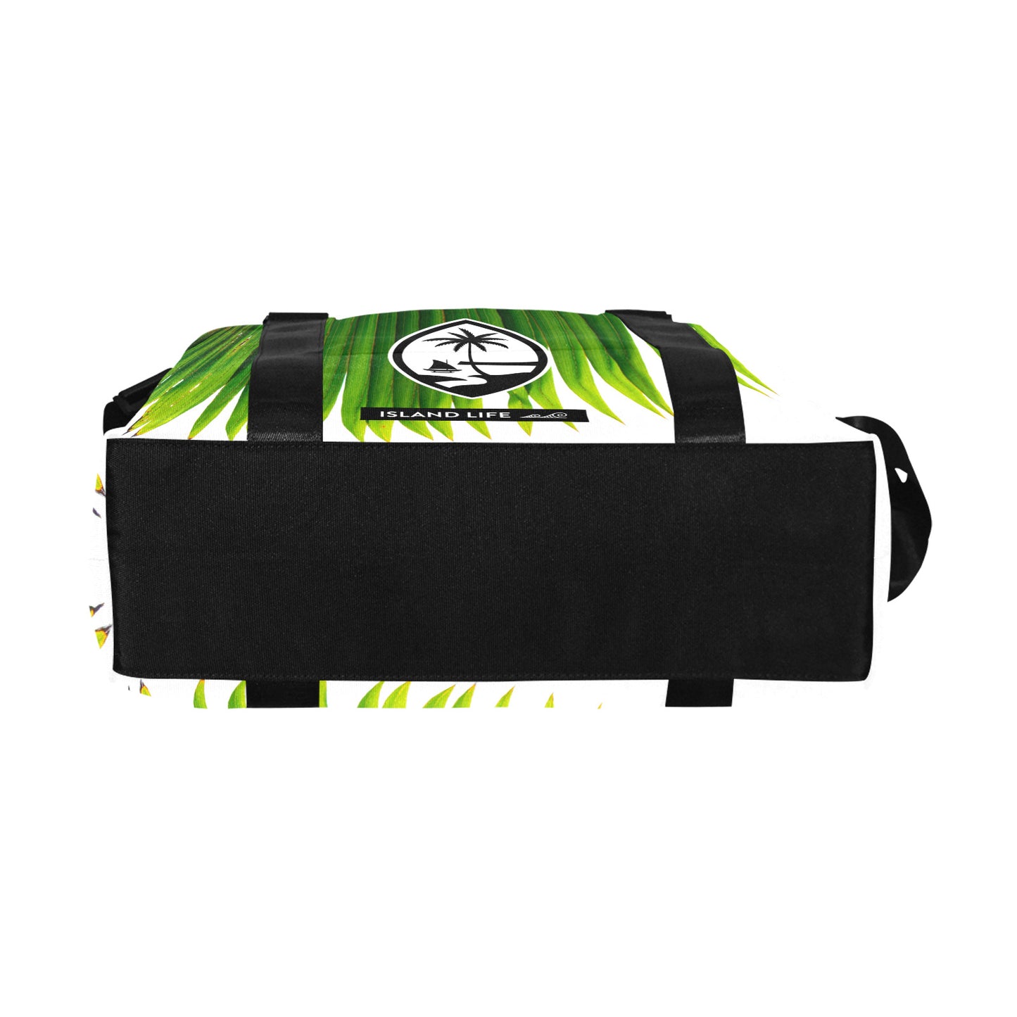 Guam Coconut Leaf Large Travel Duffel Bag