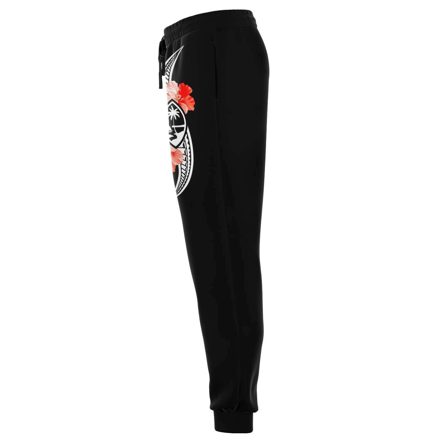 Guam Tribal Hibiscus Unisex Joggers