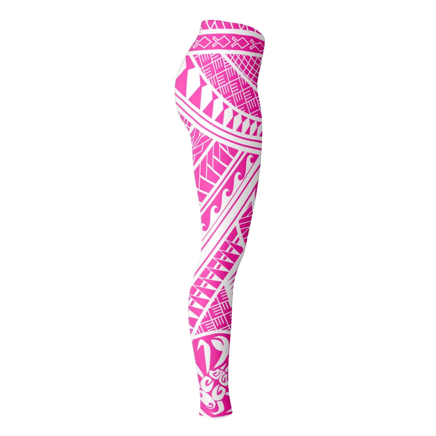 Guahan Modern Tribal Guam CNMI Pink Premium Leggings