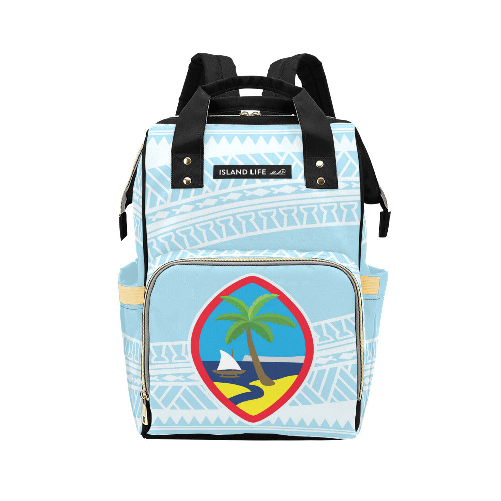 Guam Seal Tribal Baby Diaper Backpack Bag