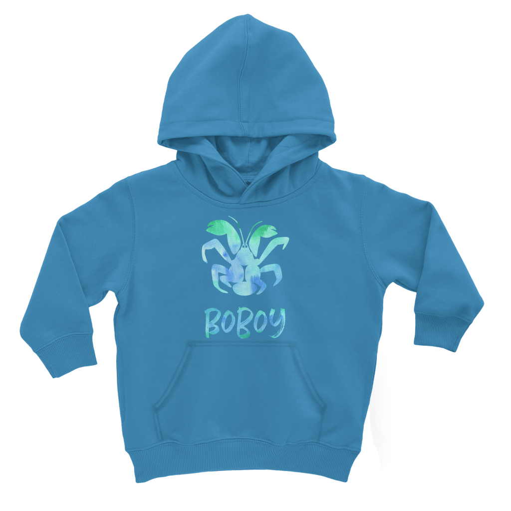 Coconut Crab Boboy Boys Guam Saipan CNMI Classic Kids Hoodie Pullover