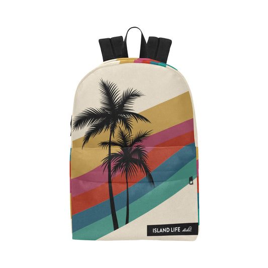 Retro Rainbow Sunset Unisex Classic Backpack