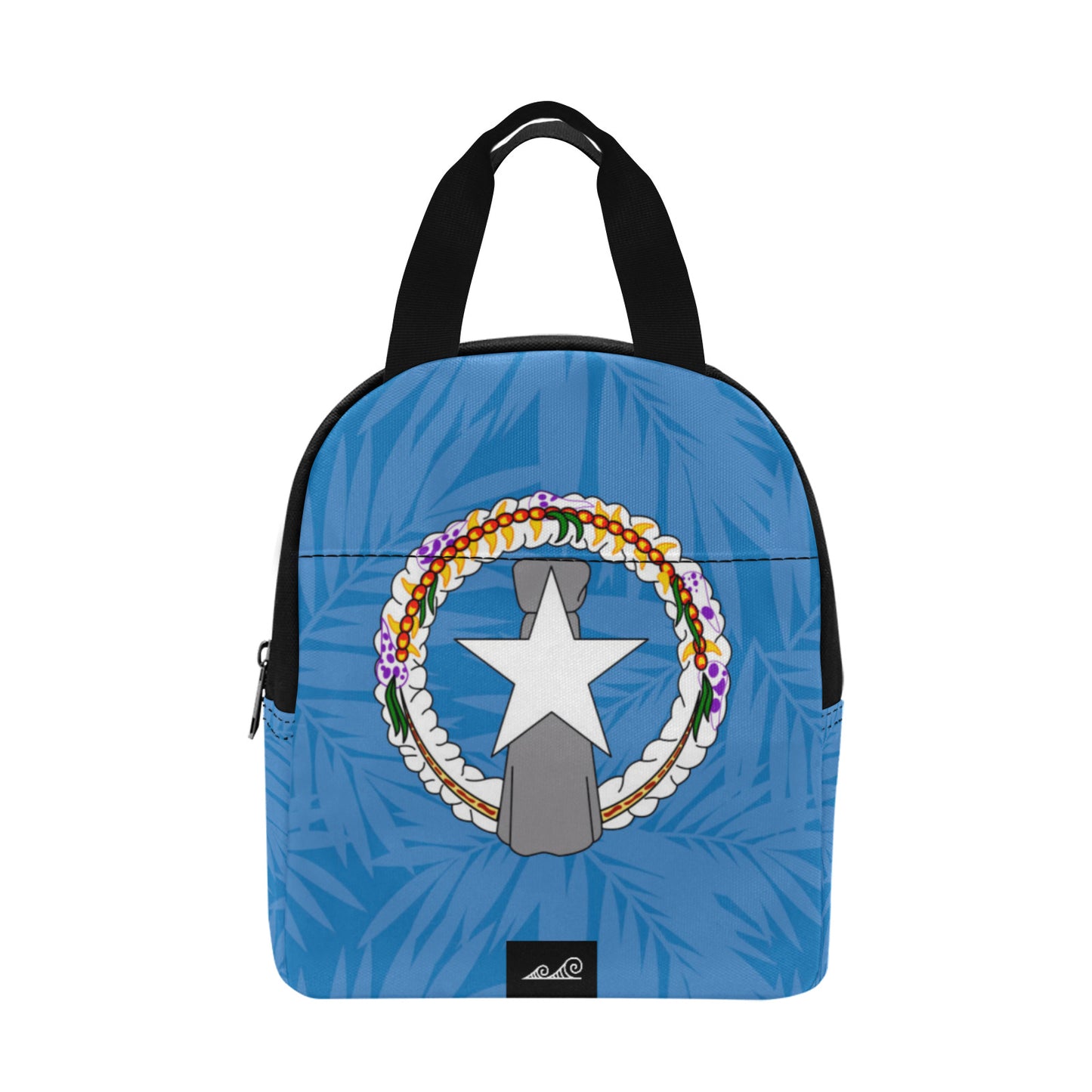 CNMI Coconut Leaves Zipper Lunch Bag