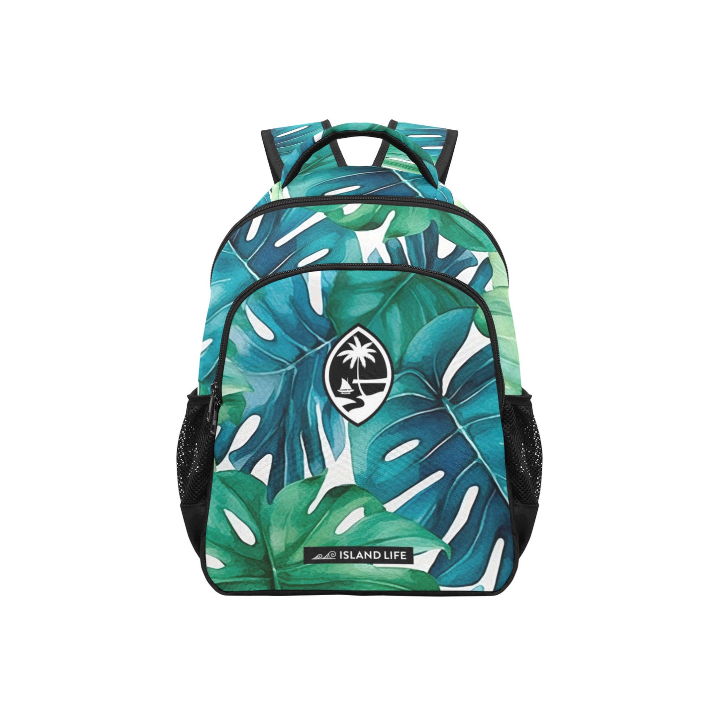 Guam Tropical Leaves Multifunctional Backpack