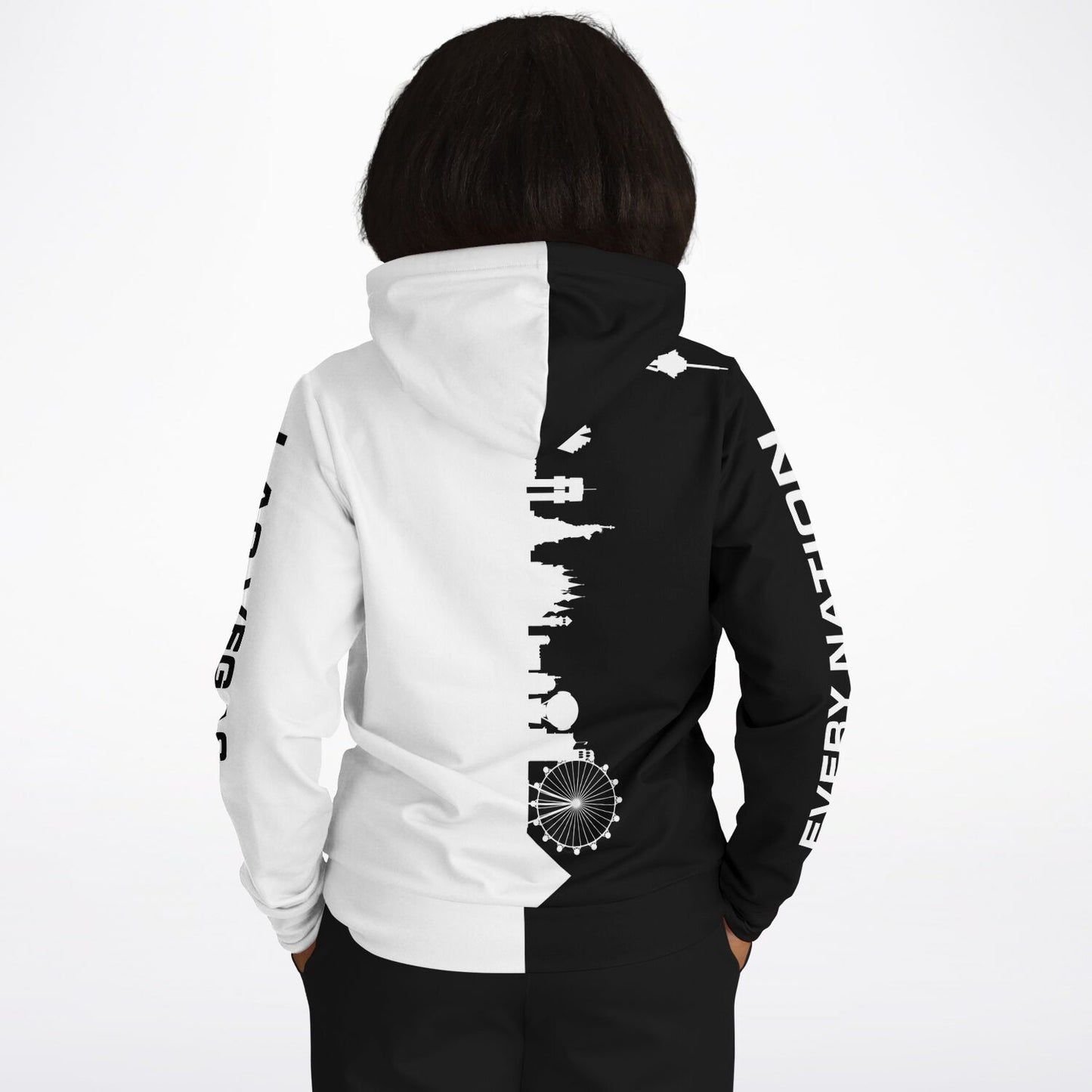 Every Nation Las Vegas Black White Hoodie