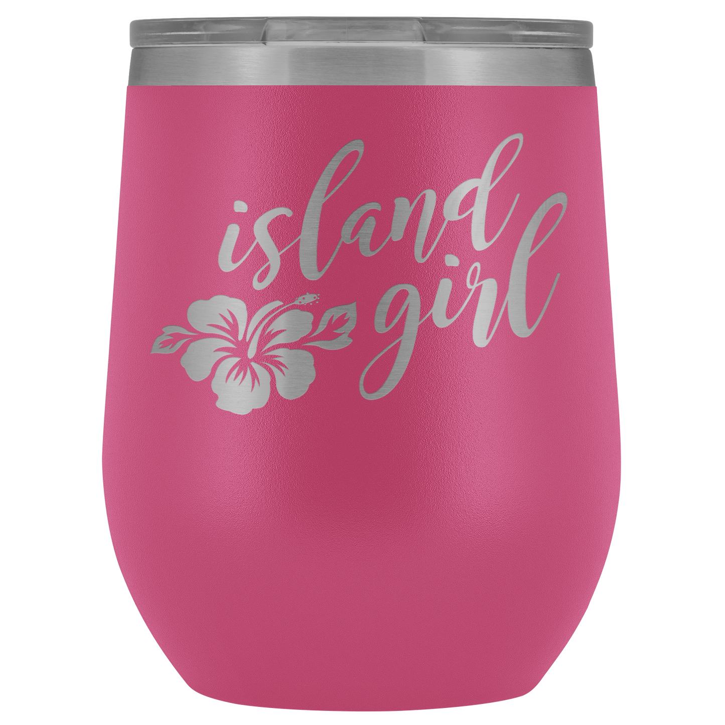 Island Girl Guam Saipan CNMI Wine Tumbler