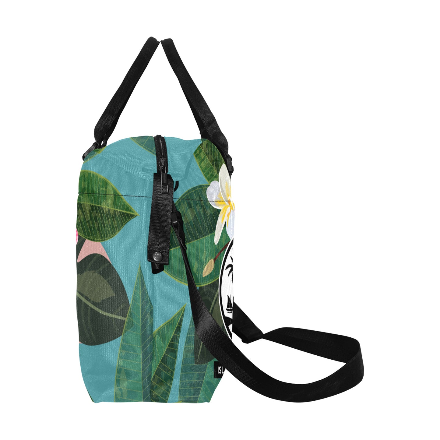 Guam Plumeria Large Travel Duffel Bag
