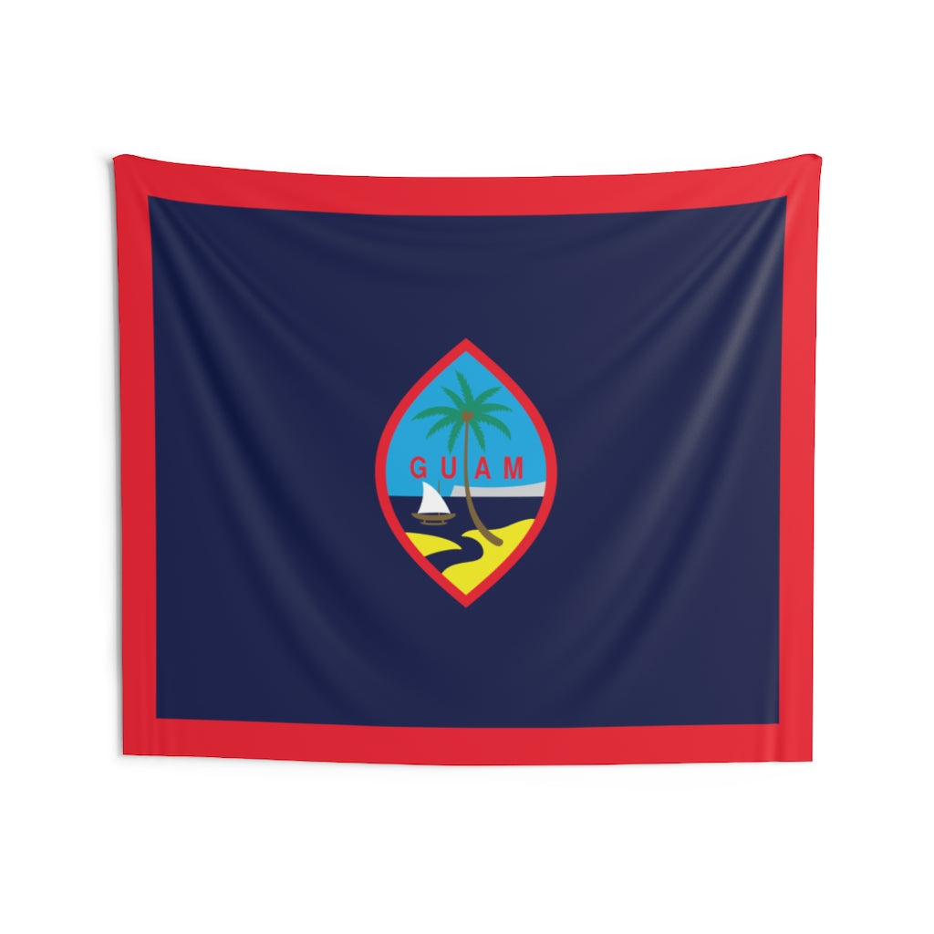 Guam Flag Indoor Wall Tapestry