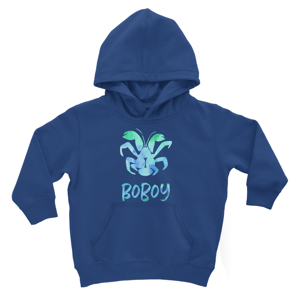 Coconut Crab Boboy Boys Guam Saipan CNMI Classic Kids Hoodie Pullover