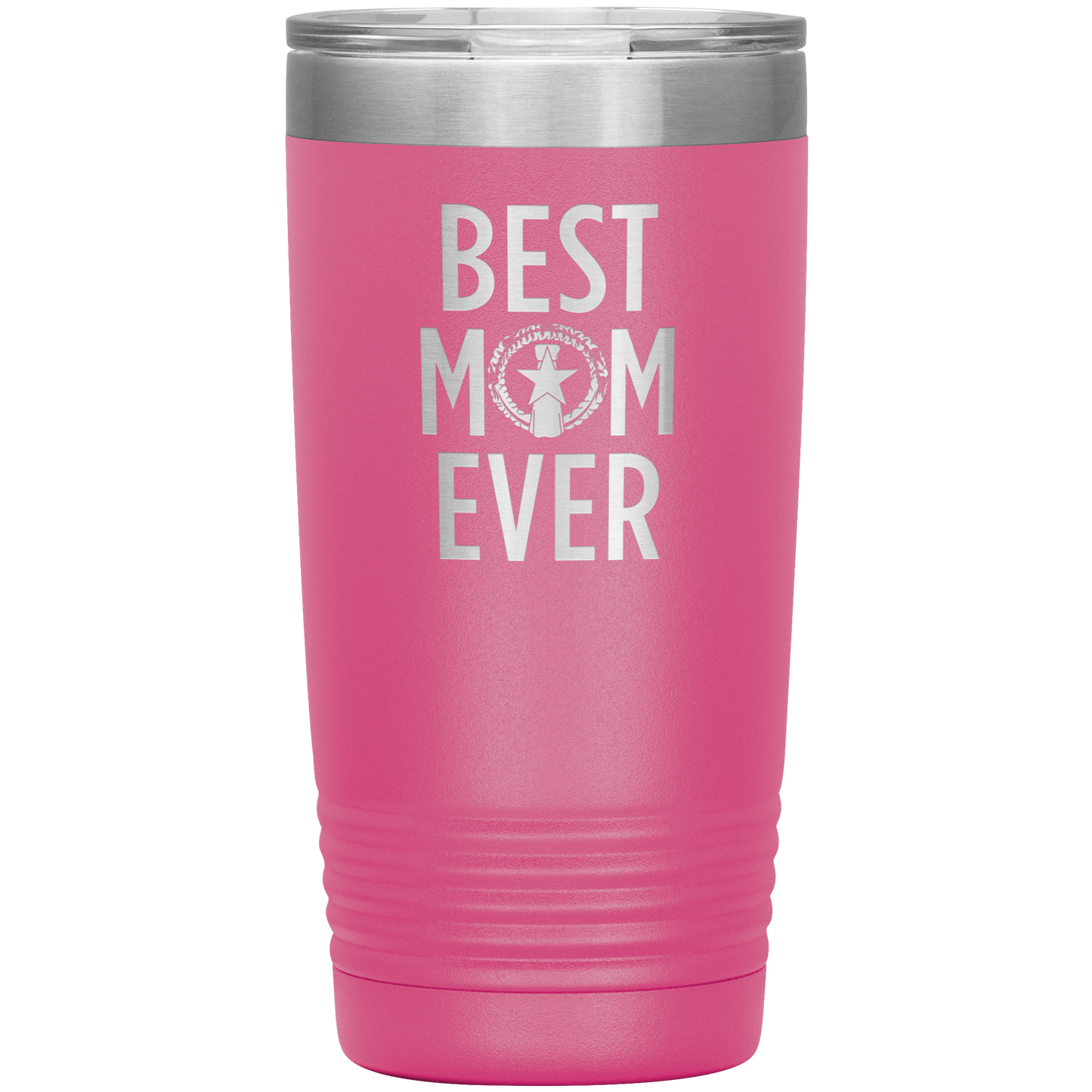 Best Mom Ever CNMI Seal 20oz Tumbler
