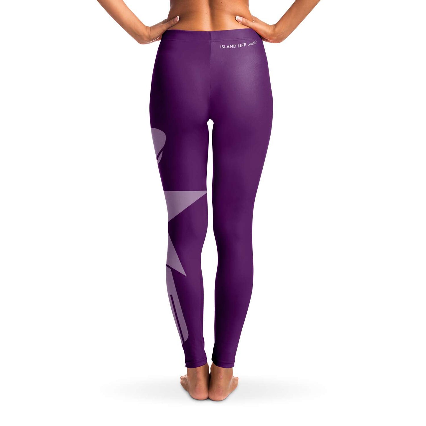 CNMI Seal Island Girl Purple Premium Leggings
