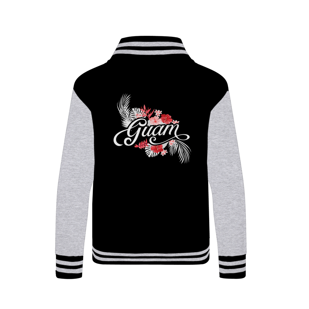 Guam Floral Varsity Jacket
