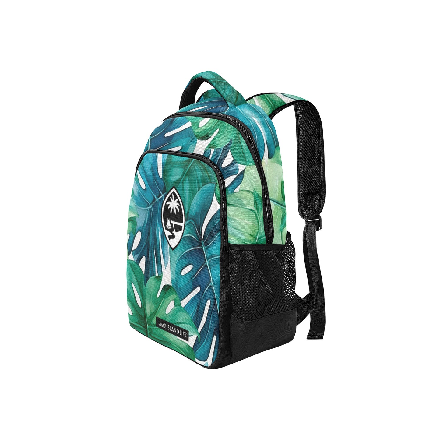 Guam Tropical Leaves Multifunctional Backpack