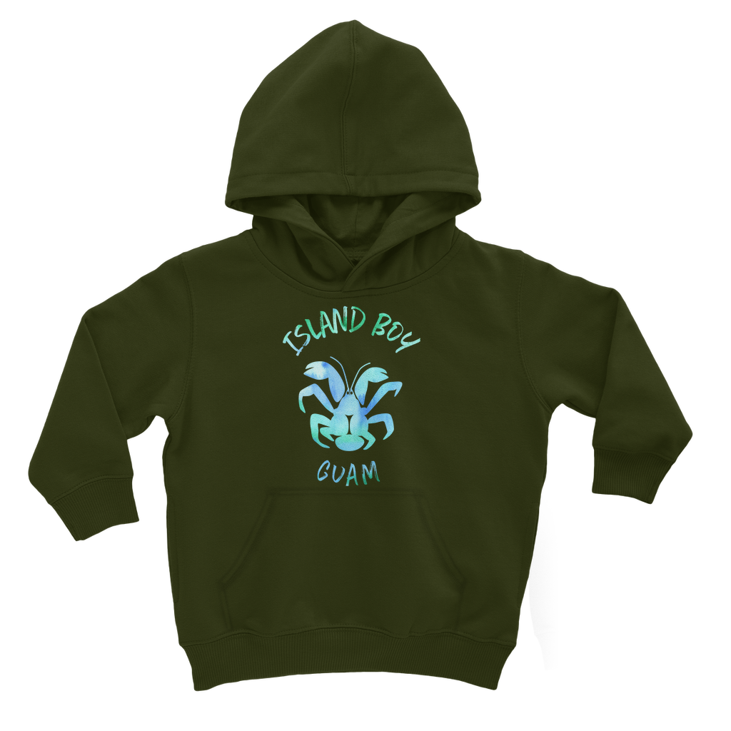 Coconut Crab Island Boy Guam Classic Kids Hoodie Pullover