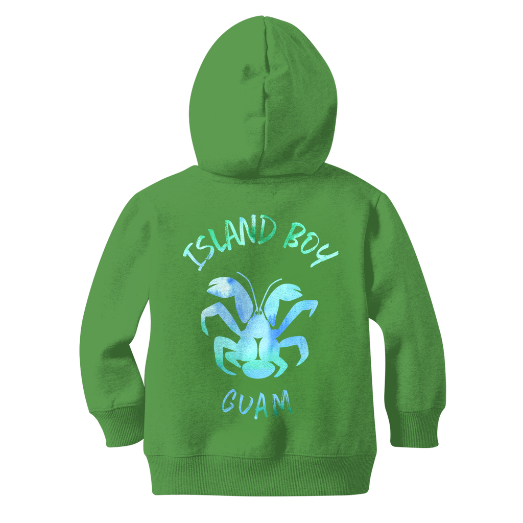 Coconut Crab Island Boy Guam Classic Kids Zip Hoodie Jacket