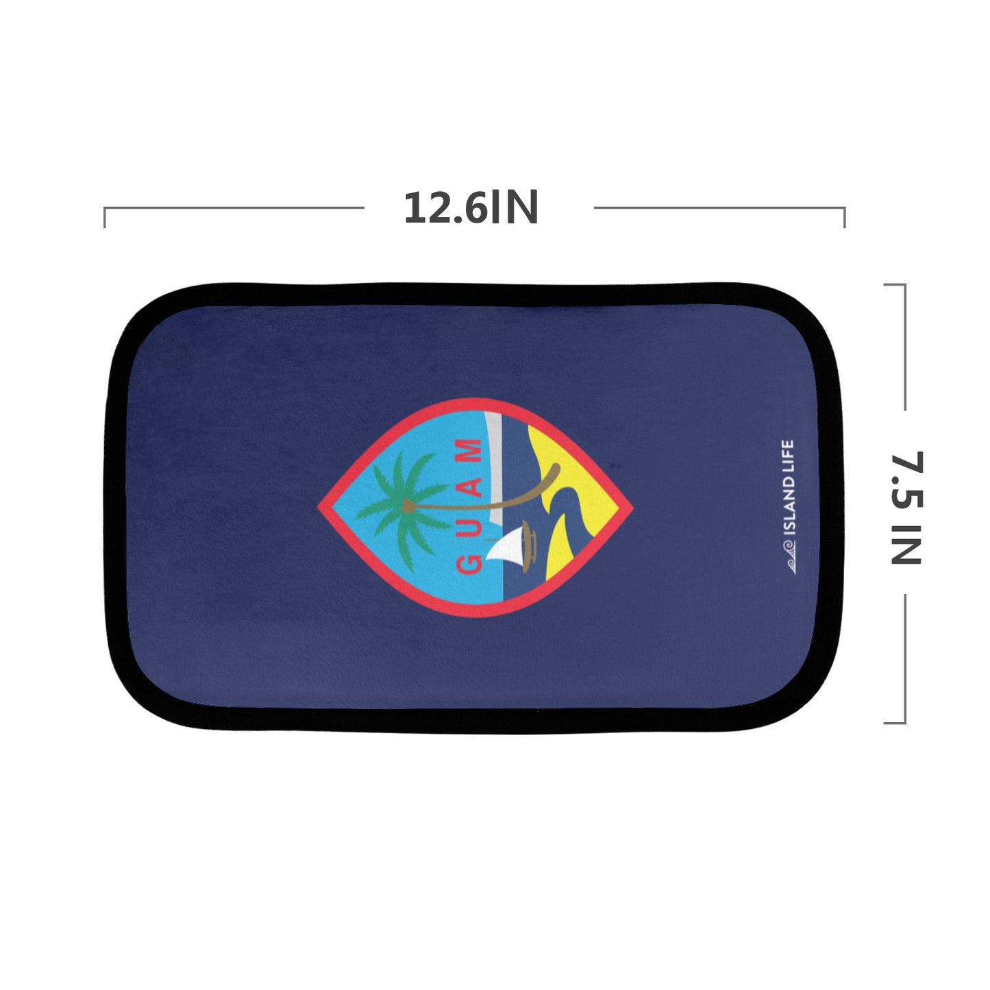 Guam Flag Car Armrest Cover Car Armrest Cover