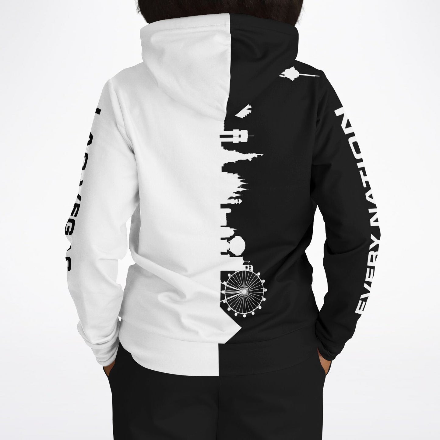 Every Nation Las Vegas Black White Hoodie