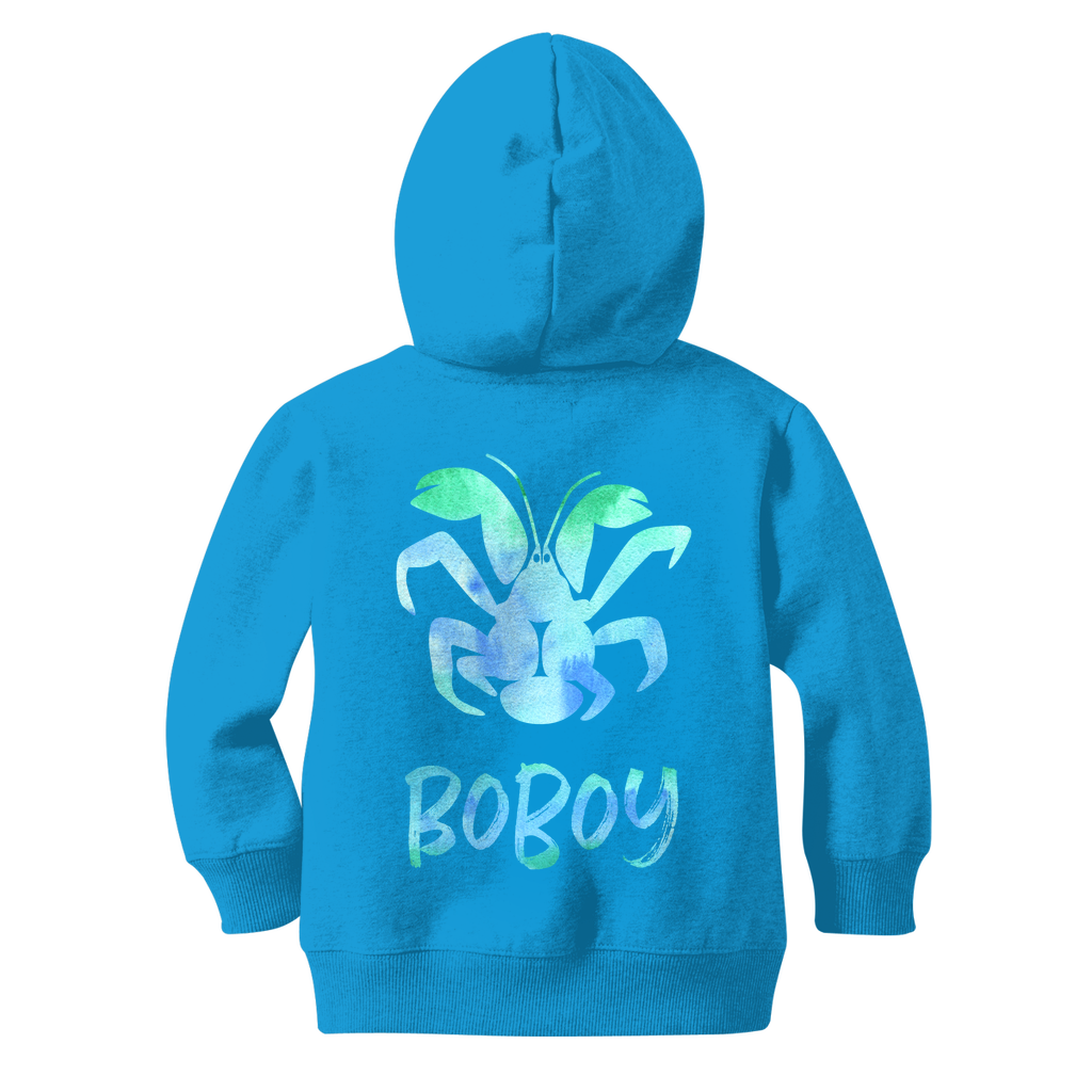 Coconut Crab Boboy Guam Boys Classic Kids Zip Hoodie Jacket