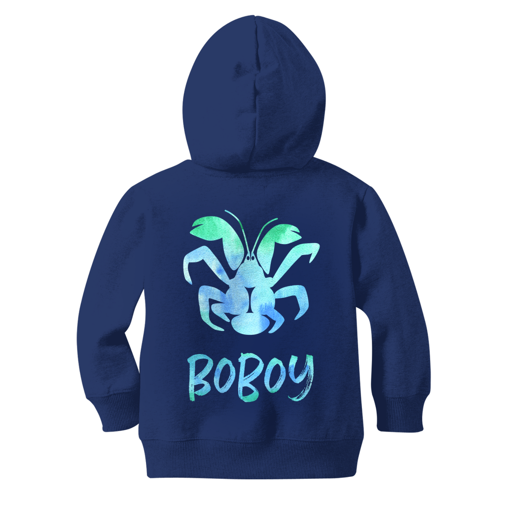 Coconut Crab Boboy Guam Boys Classic Kids Zip Hoodie Jacket
