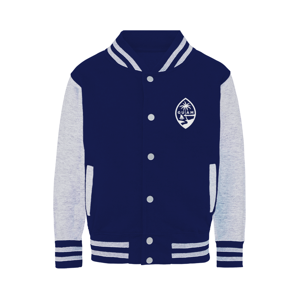 Guam Floral Varsity Jacket