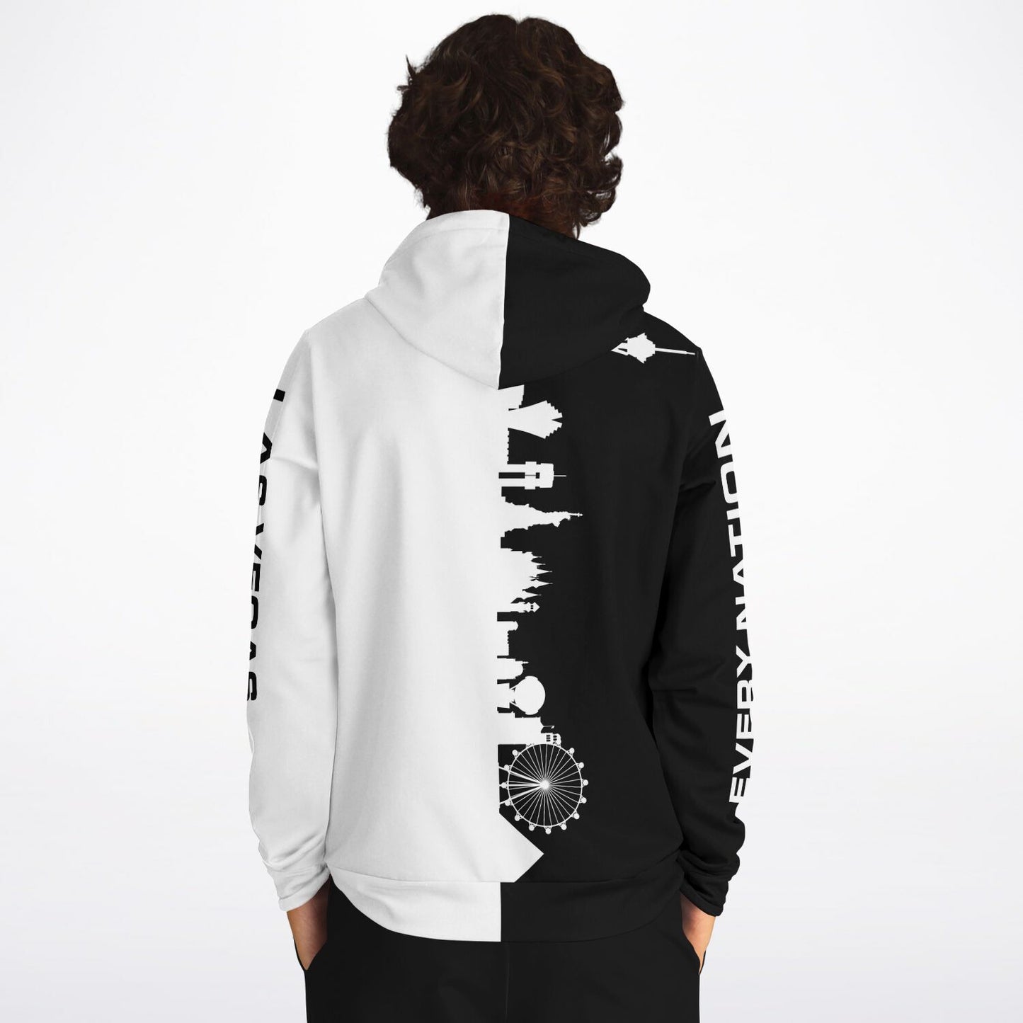Every Nation Las Vegas Black White Hoodie