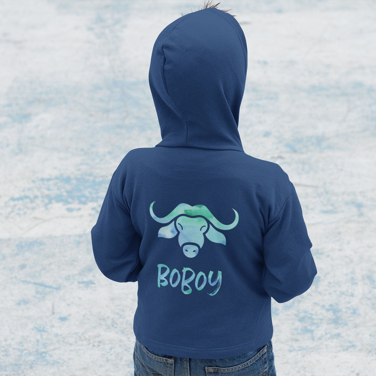Carabao Boboy Boys Guam Classic Kids Zip Hoodie Jacket