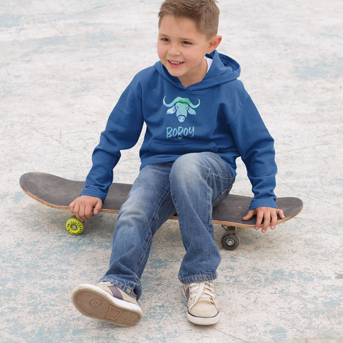 Carabao Boboy Boys Guam CNMI Classic Kids Hoodie Pullover