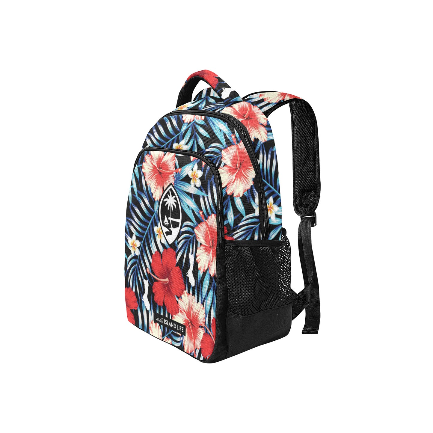 Guam Tropical Floral Multifunctional Backpack