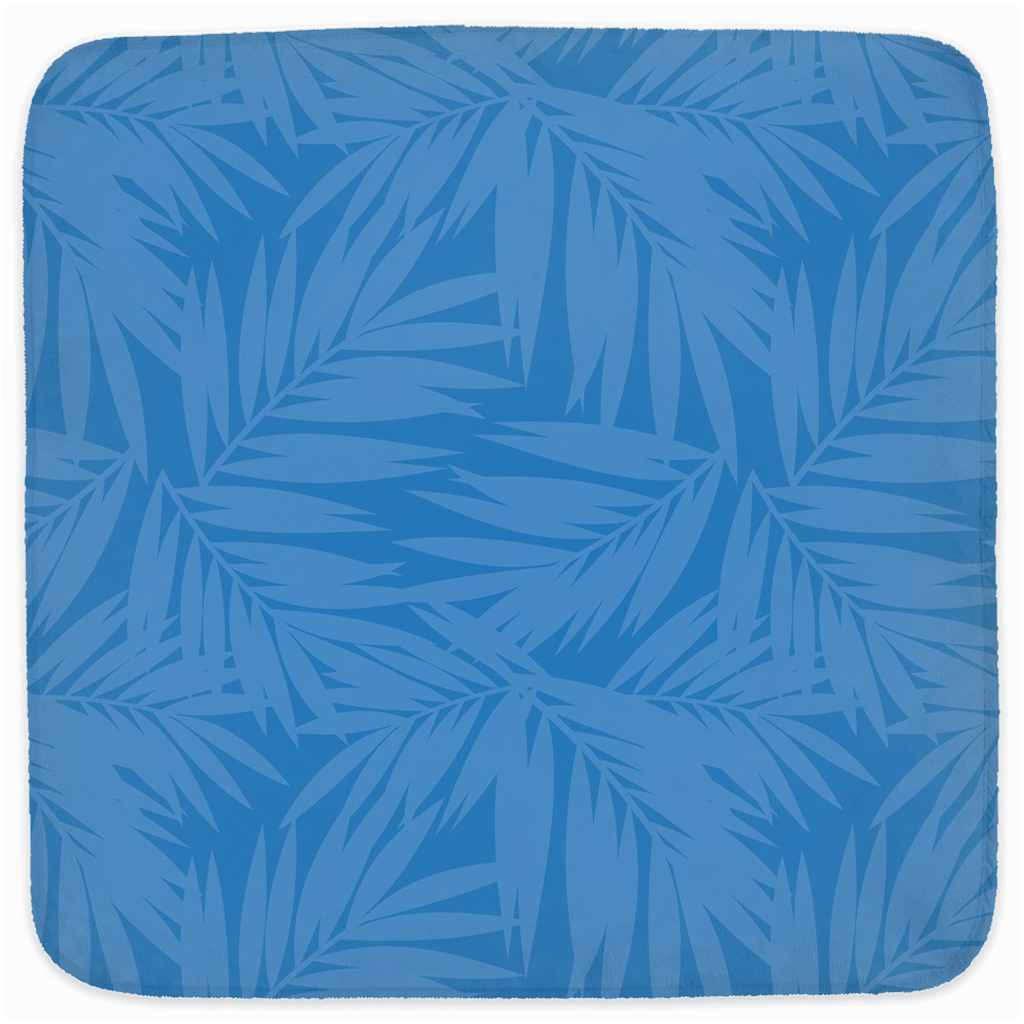 CNMI Flag Coconut Leaves Hooded Baby Towel