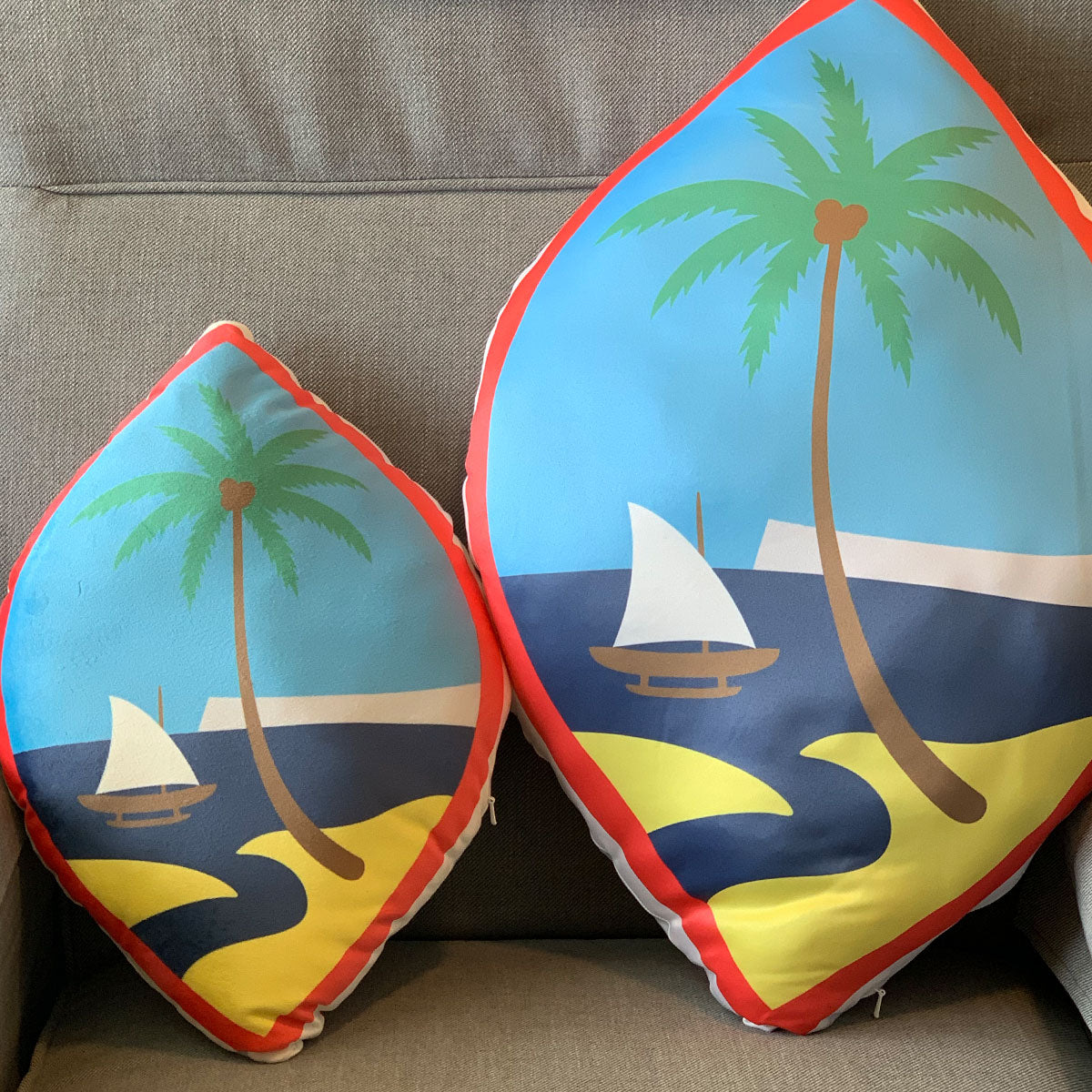 Guam Flag Pillow Custom Shape Cushion Pillow