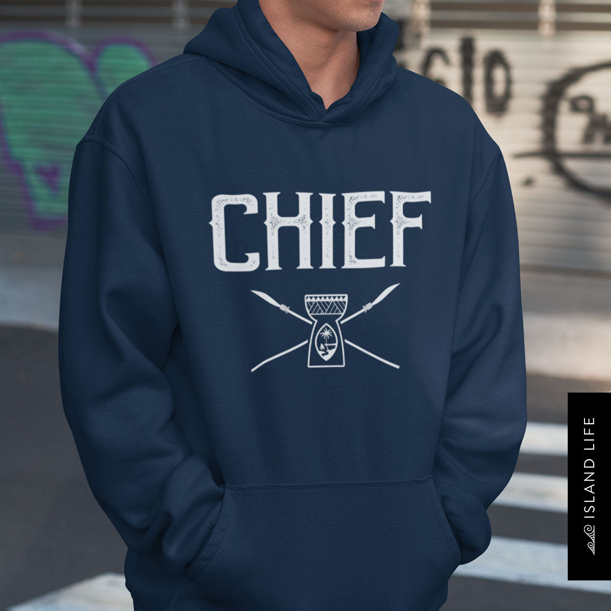Chief Chamorro Guam Unisex Pullover Hoodie
