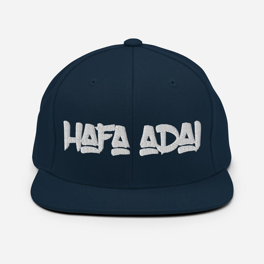 Hafa Adai Guam CNMI 3D Embroidery Snapback Hat