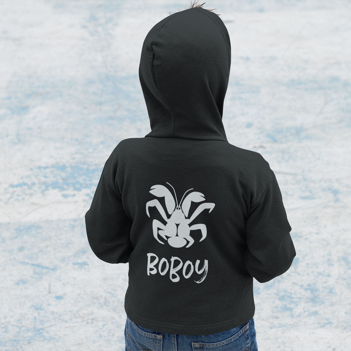 Coconut Crab Boboy Guam Seal Zip Hoodie Jacket
