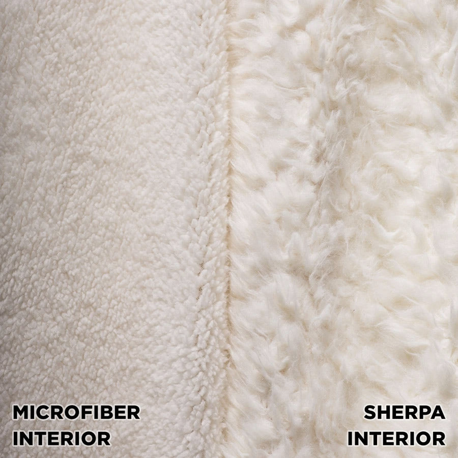 Guam Seal Red Hibiscus Premium Sherpa Hooded Blanket