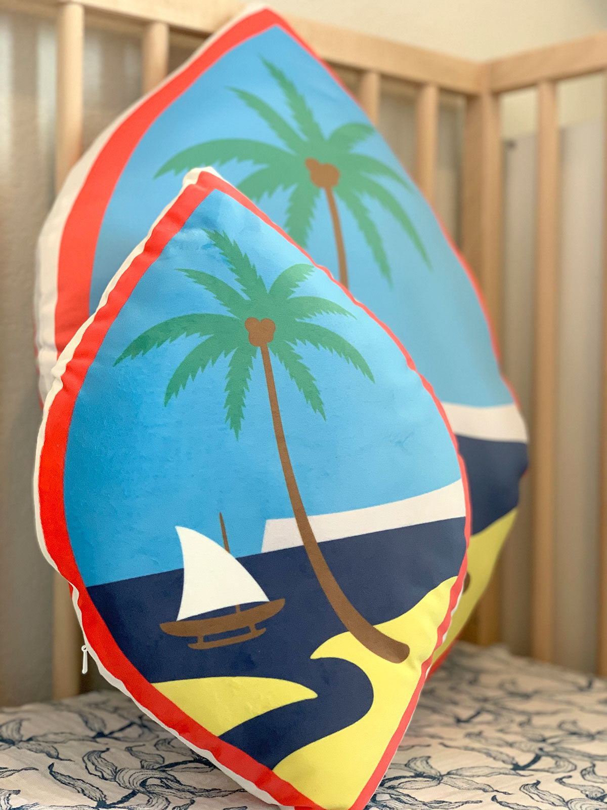 Guam Flag Pillow Custom Shape Cushion Pillow