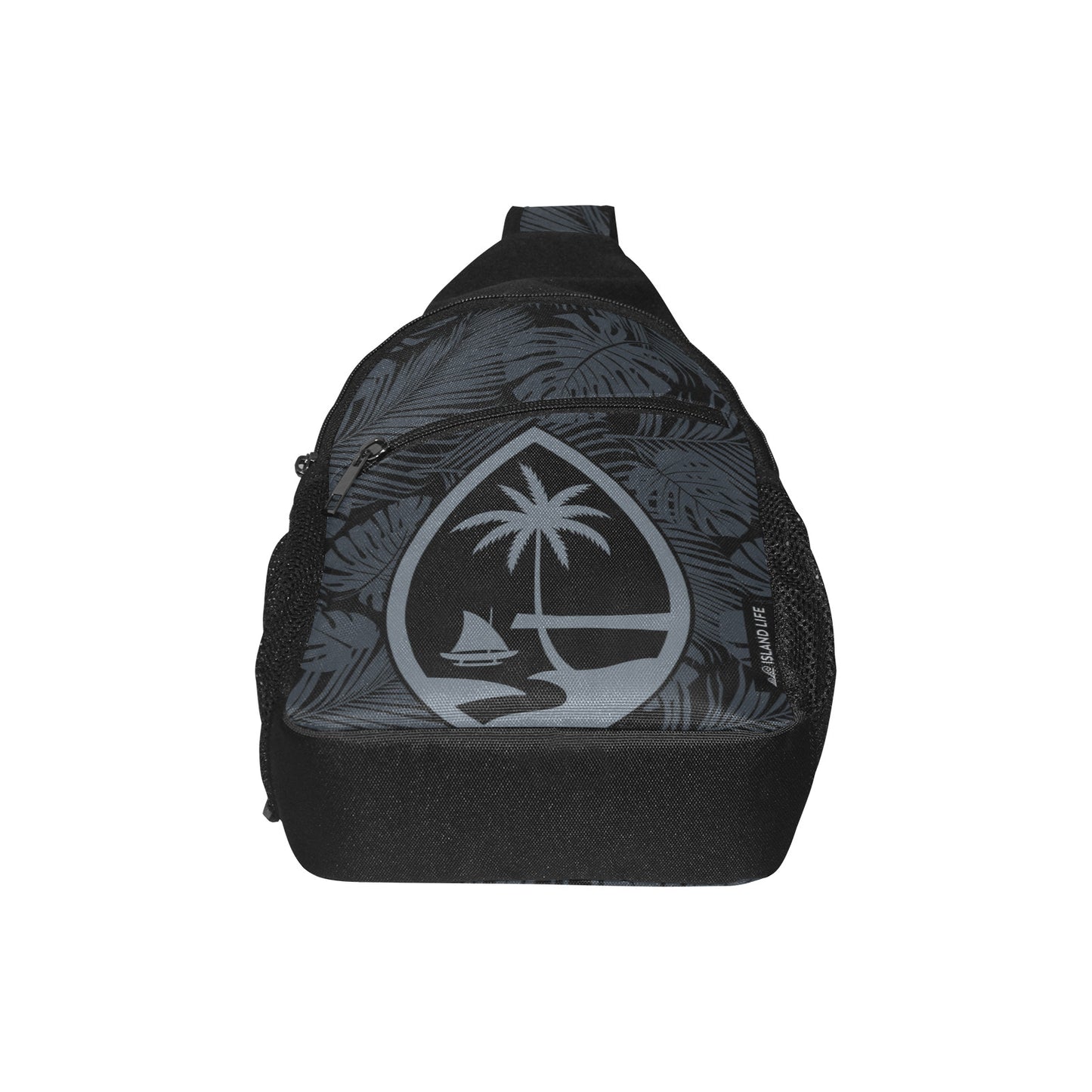 Guam Dark Jungle All Over Print Chest Bag