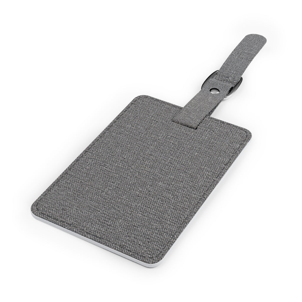 Saffiano Leather Luggage Tag, Rectangle