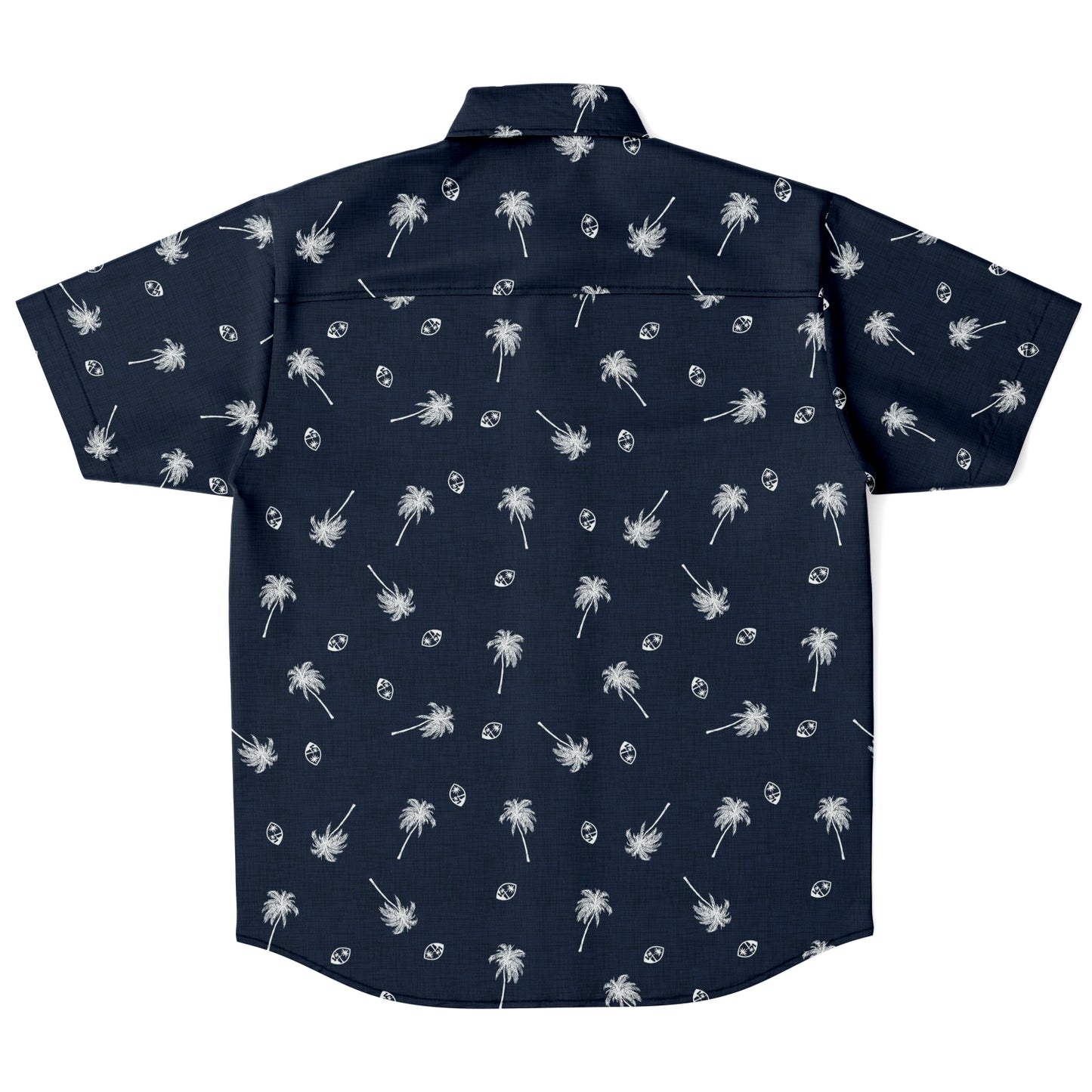 Guam Seal Coconut Trees Button Down Shirt