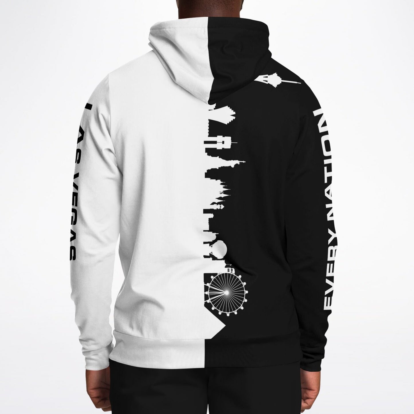 Every Nation Las Vegas Black White Hoodie