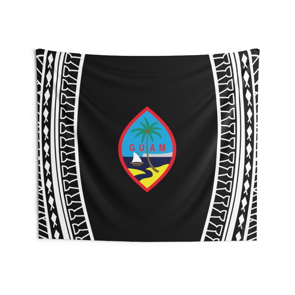 Guam Tribal Indoor Wall Tapestry