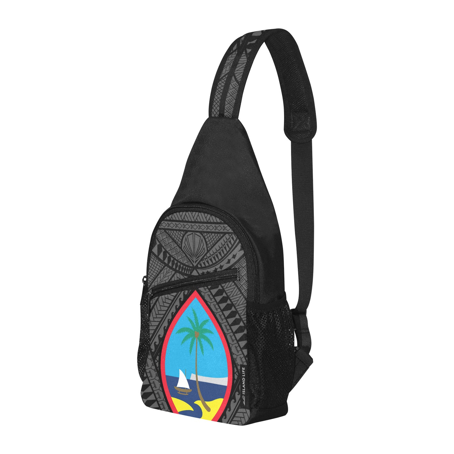 Guahan Tribal All Over Print Chest Bag