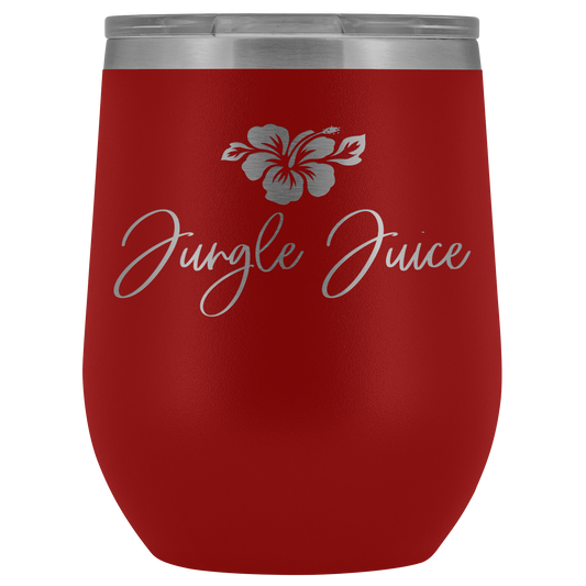 Jungle Juice Guam Saipan CNMI Wine Tumbler